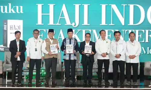 Pamitan, Ditjen PHU persembahkan buku memori kolektif 75 tahun Kemenag Kelola Haji