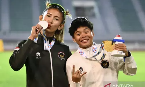 Emilia Nova raih emas heptathlon SEA Games 2025 Emilia Nova raih emas heptathlon SEA Games 2025