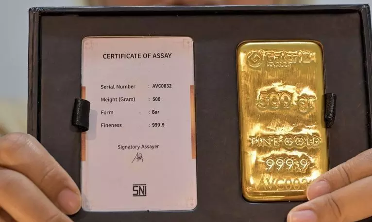 Harga dua jenama emas di Pegadaian pada Rabu ini kompak turun Harga dua jenama emas di Pegadaian pada Rabu ini kompak turun