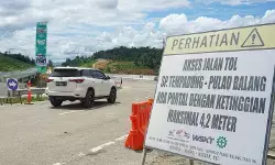 Kendaraan golongan I boleh lintasi Tol IKN saat Nataru