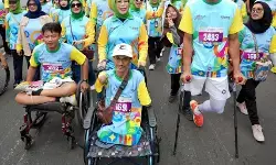 Fatma Saifullah Yusuf ajak penyandang disabilitas bergerak berdaya di Funwalk HDI 2025