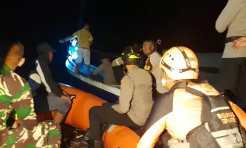 Basarnas lakukan pencarian bocah 10 tahun diduga korban diterkam buaya