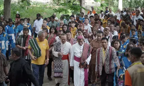 Gereja Katolik dibangun 4 bulan, HBT raih rekor MURI di NTT tercepat