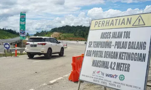 Kendaraan golongan I boleh lintasi Tol IKN saat Nataru