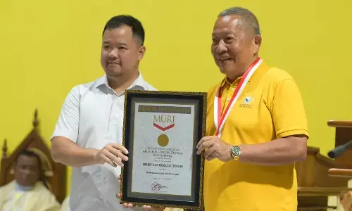 Gereja St Maria Goreti TTU dibangun 4 bulan, raih rekor MURI