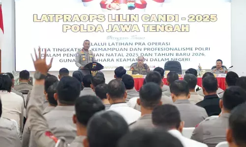 Polda Jateng terapkan paradigma `hospitality` dan `safety` dalam Operasi Lilin Candi 2025