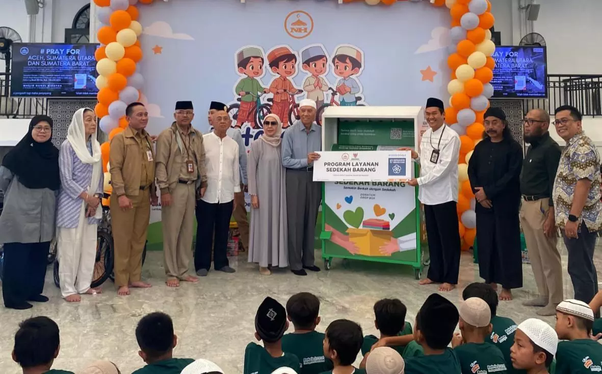 Bangun kepedulian, BAZNAS dan Masjid Nurul Hidayah luncurkan Program Sedekah Barang Bangun kepedulian, BAZNAS dan Masjid Nurul Hidayah luncurkan Program Sedekah Barang