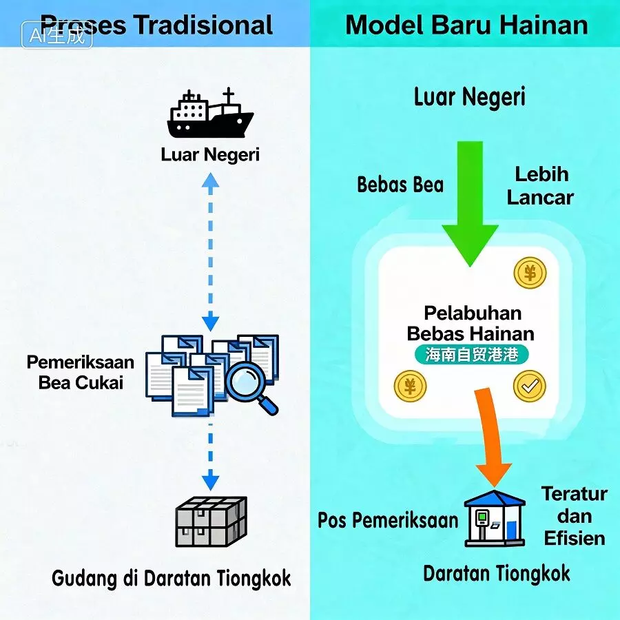 Pelabuhan Bebas Hainan: Platform baru kerja sama ekonomi Tiongkok-Indonesia
