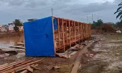 Polri dirikan MCK umum untuk warga Aceh Tamiang