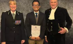 Mahasiswa Indonesia terima penghargaan dari Kepolisian Inggris karena ungkap kejahatan serius