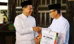 3.439 marbot, imam masjid dan pemuka agama di Kudus dapat bantuan kesejahteraan 3.439 marbot, imam masjid dan pemuka agama di Kudus dapat bantuan kesejahteraan