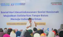 Bakti sosial HKSN 2025, Wamensos Agus Jabo dorong solidaritas di Magelang