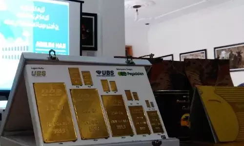 Harga emas di Pegadaian kompak naik hari ini Harga emas di Pegadaian kompak naik hari ini