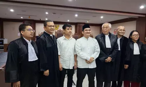 Vonis dibacakan, dua pekerja tambang Haltim akhirnya bebas Vonis dibacakan, dua pekerja tambang Haltim akhirnya bebas