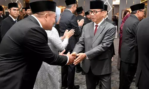 Mendes Yandri ingatkan pegawai Kemendes tunjukkan kinerja dan kerja keras