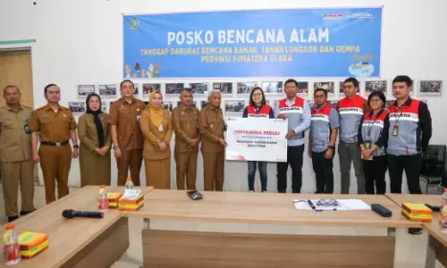 8 ribu paket bantuan Pertagas untuk korban banjir Aceh dan Sumatra