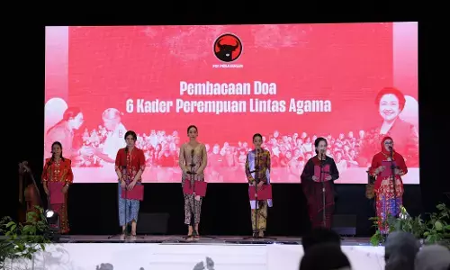 Solidaritas PDIP: Doa lintas agama & kapal RS untuk sumatra Solidaritas PDIP: Doa lintas agama & kapal RS untuk sumatra