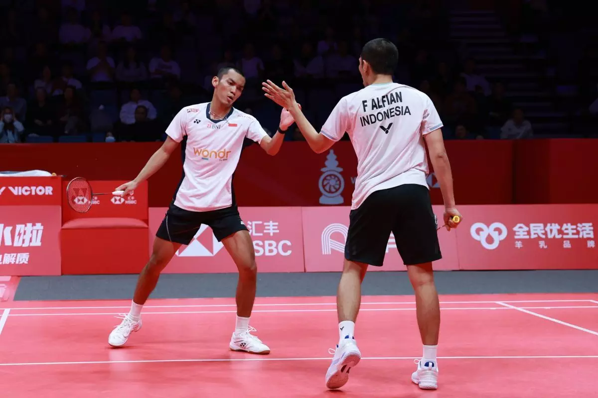 Fajar/Fikri tingkatkan stamina demi kalahkan Liang/Wang Fajar/Fikri tingkatkan stamina demi kalahkan Liang/Wang