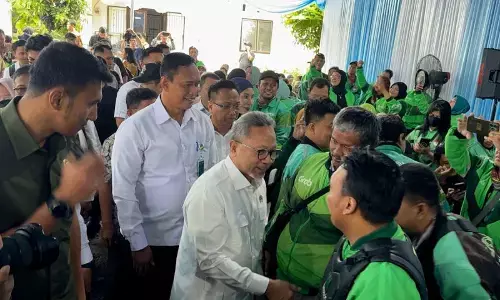 Kemenko Pangan dan Bulog permudah ojol di Tangerang akses pangan murah