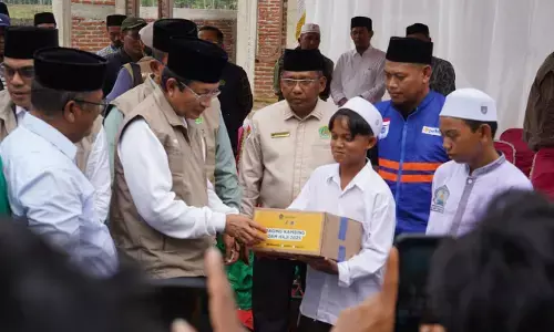 Menag salurkan daging DAM Haji & bantuan untuk pesantren Aceh