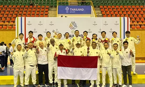 Penuhi target, Timnas Hockey Indoor pertahankan gelar juara Sea Games 2025