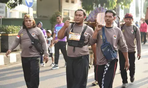 Sekitar 1.700 warga ikuti napak tilas Panglima Soedirman di Kediri