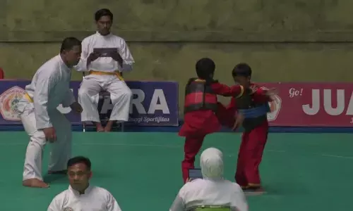 Kejuaraan pencak silat Temanggung jaring bibit unggul