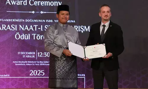 Syair cinta Rasulullah antar putra Indonesia juara Internasional di Turki