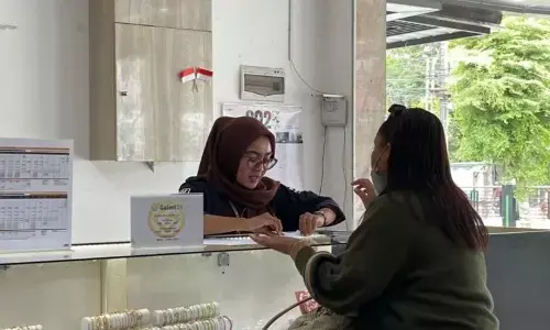 Harga emas hari ini UBS-Galeri24 di Pegadaian kompak stabil