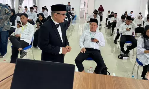 Kementerian Haji dan Umrah Kota Medan gelar ujian CAT petugas haji