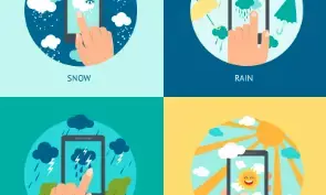5 Aplikasi cuaca akurat untuk perjalanan akhir tahun