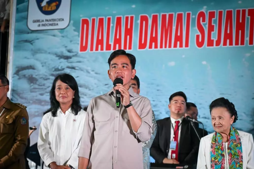 Wapres Gibran Rakabuming hadiri Perayaan Natal di Bitung Wapres Gibran Rakabuming hadiri Perayaan Natal di Bitung