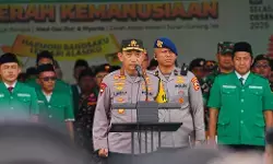 Pimpin Apel Kebangsaan Banser, Kapolri ingatkan kesiapsiagaan bencana dalam pengamanan Nataru