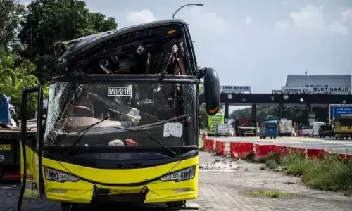 Kemenhub: Hasil uji kalaikan bus kecelakaan Tol Krapyak tak laik jalan