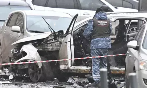 Serangan bom mobil di Moskow tewaskan jenderal Rusia