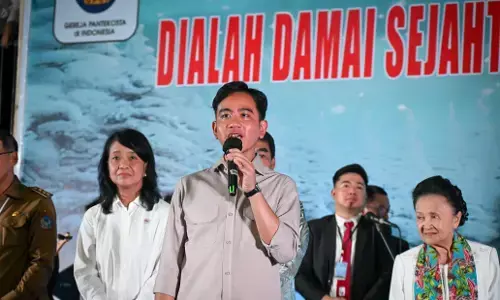 Wapres Gibran Rakabuming hadiri Perayaan Natal di Bitung