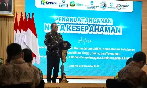 Kemenkop jalin sinergi perkuat ekosistem usaha rakyat lewat koperasi
