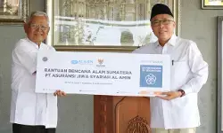 BAZNAS Terima Donasi Rp145 Juta dari UPZ Syariah Al Amin untuk Bencana Aceh hingga Sumbar