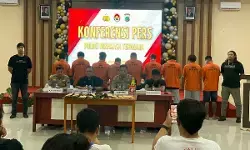 10 orang tersangka bentrokan warga di Ratatotok yang Sebabkan korban jiwa, ditahan di Rutan Polres Mitra
