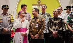 Misa Natal di Semarang berlangsung aman