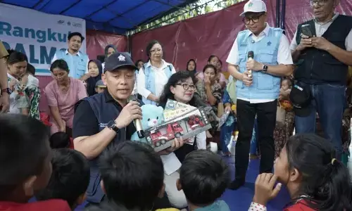 Pondok Rangkul PTPN IV PalmCo bantu pemulihan trauma korban banjir