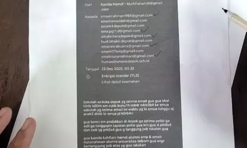 Polisi buru pelaku pengancaman bom 10 sekolah di Depok