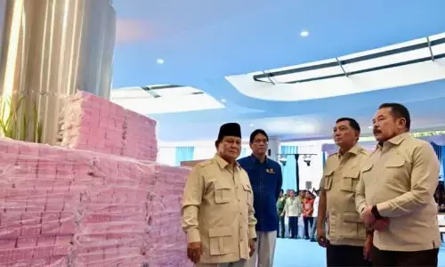 Prabowo sebut denda Rp6,6 triliun bisa bangun 100.000 hunian pengungsi