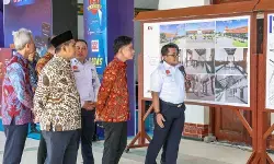 Wapres tinjau Stasiun Tawang cek kelancaran arus penumpang Nataru