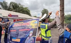 Polres OKU batasi angkutan barang saat mudik Nataru Polres OKU batasi angkutan barang saat mudik Nataru