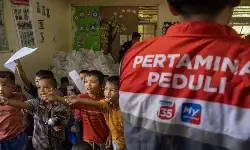 Pertamina hadirkan dukungan trauma healing anak di Sumatera