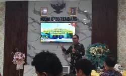 163 Kopdes Merah Putih di Rembang proses pembangunan