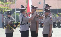 Kapolda Sumut lantik 150 Bintara Polri di SPN Hinai
