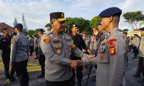 OPS Aman Nusa 2, 100 personel Brimob Polda Kaltim dalam misi kemanusiaan di Aceh