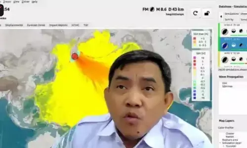 Gempa M5,6 di Pantai Selatan Bengkulu dipastikan tidak potensi tsunami